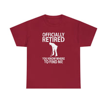 Officially Retired - Unisex Heavy Cotton Tee