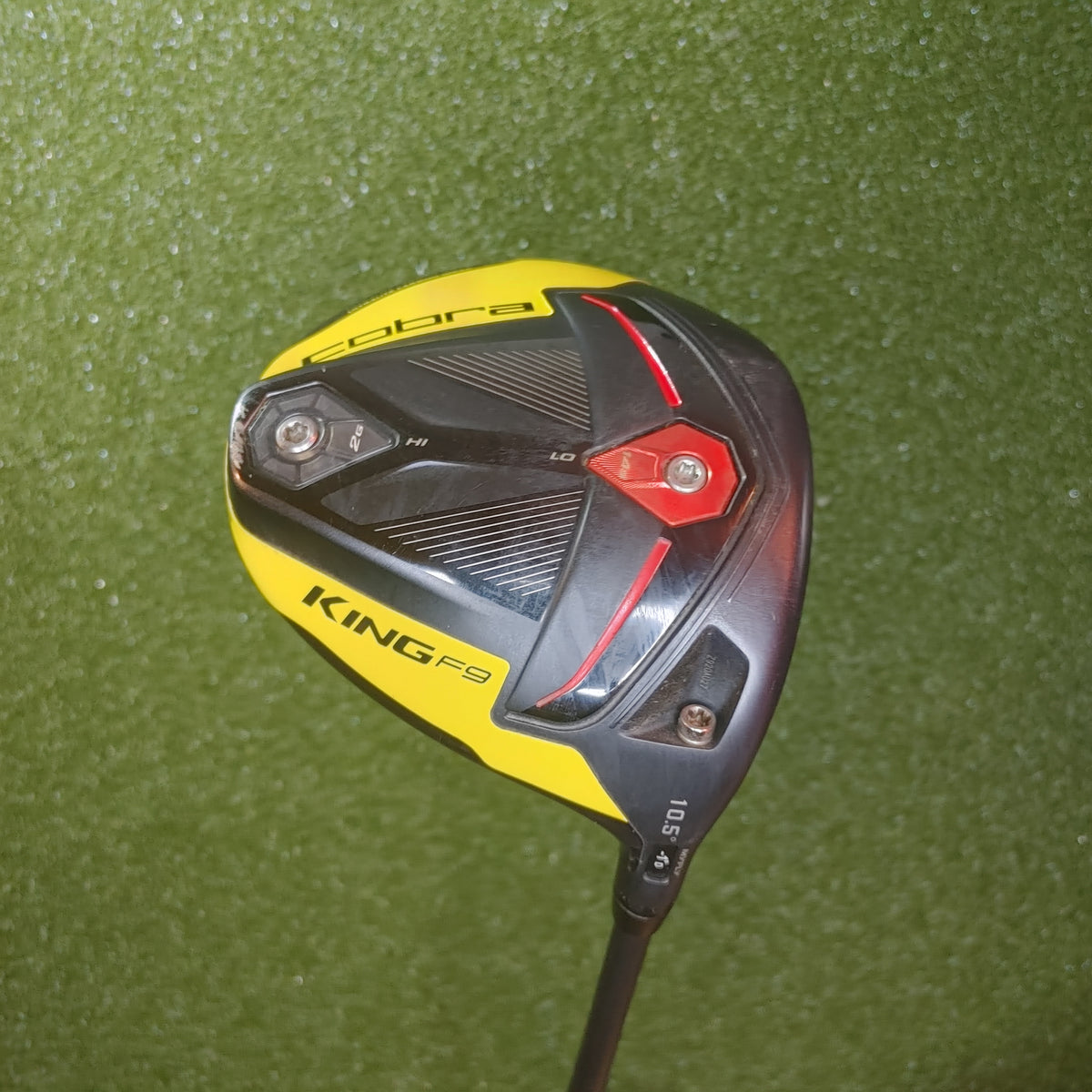 Cobra King F9 Black Yellow Driver – Capital Golf Exchange Inc.