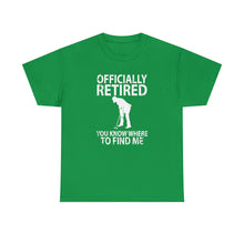 Officially Retired - Unisex Heavy Cotton Tee