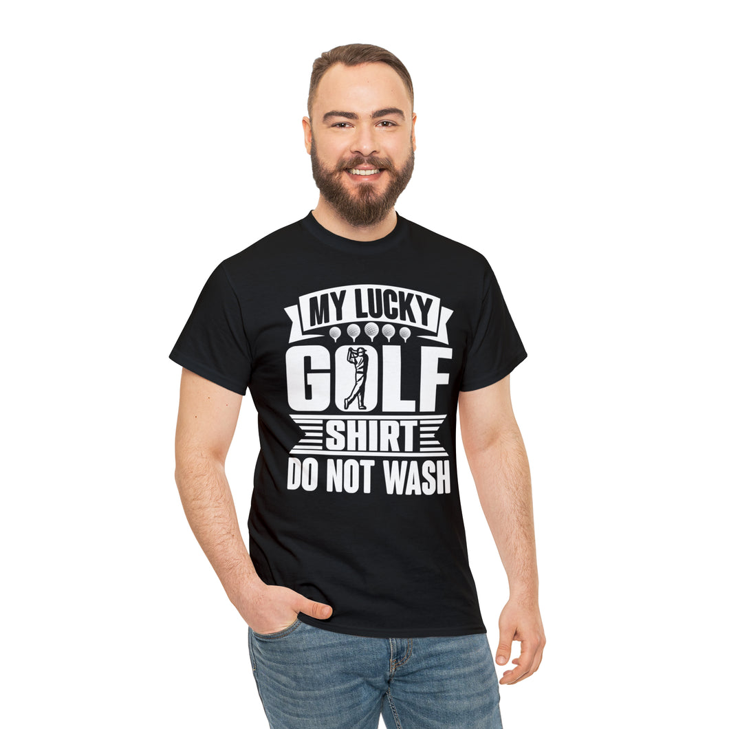 Lucky Golf Shirt - Unisex Heavy Cotton Tee