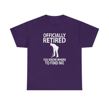 Officially Retired - Unisex Heavy Cotton Tee