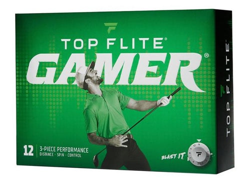 Top-Flite Gamer Golf Balls - 12-Pack